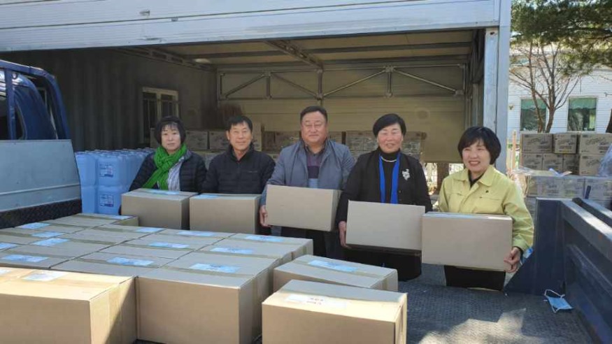 대한기자협회전북협회, 친환경살균소독제1톤 기부 (1).jpg